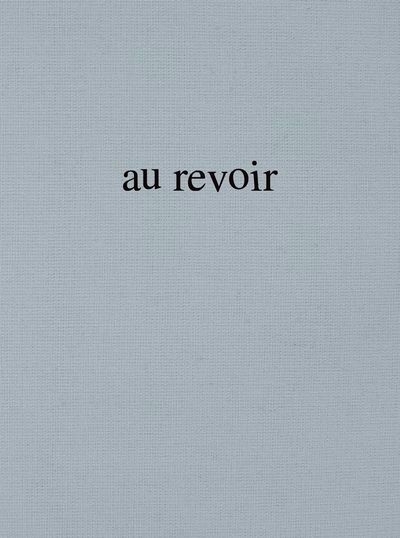 Au revoir | 