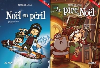 Slush le lutin -combo : Noël en péril + Le pire Noël | Faucher, Jean-François | Aubry, Martin