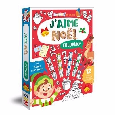 J'aime Noël : Coloriage | 