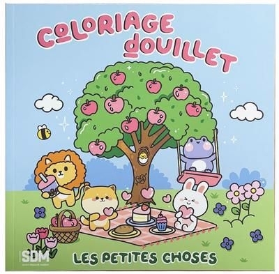 Coloriage douillet les petites choses | 