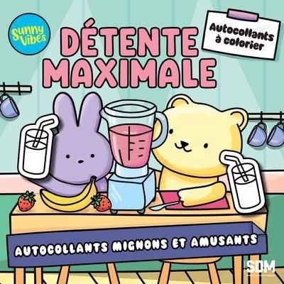 Détente maximale : Autocollants mignons et amusants à colorier | 