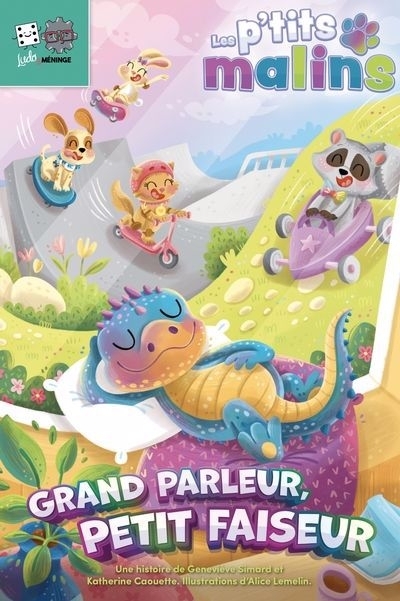 Grand parleur Petit faiseur | Simard, Geneviève (Auteur) | Caouette, Katherine (Auteur) | Lemelin, Alice (Illustrateur)