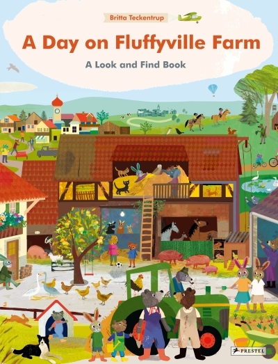 A Day on Fluffyville Farm : A Look and Find Book | Teckentrup, Britta (Auteur) | Teckentrup, Britta (Illustrateur)