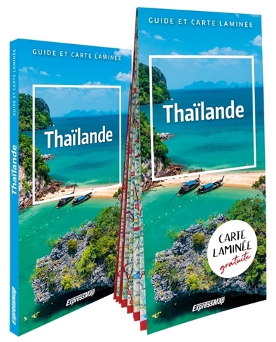 Thaïlande : 3 en 1 : guide, atlas, carte laminée | Byrtek, Katarzyna (Auteur)