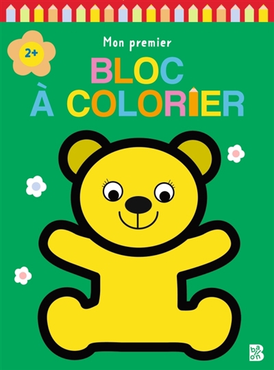 Mon premier bloc à colorier : Ours | 