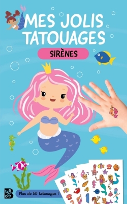 Tatouages éphémères : Sirènes | Tatouage temporaire