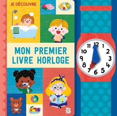 Mon premier livre horloge | 