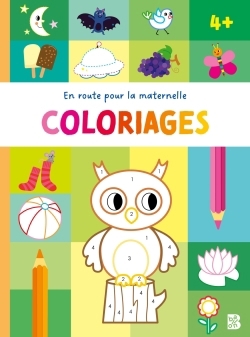 Coloriages 4+ - En route pour la maternelle | 