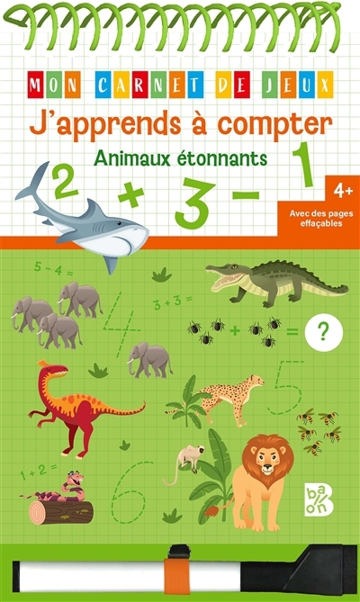 J'apprends à compter : animaux étonnants | 