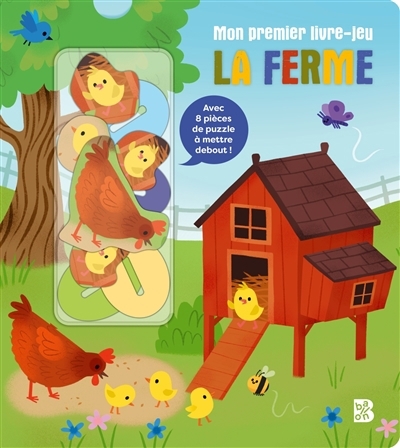 La ferme : avec 8 pièces de puzzle à mettre debout ! | 