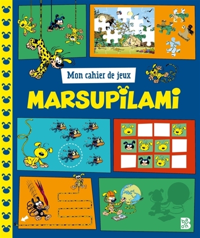 Mon cahier de jeux : Marsupilami | 