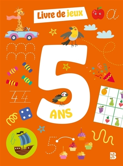Livre de jeux 5 ans | Nicolle, Isabelle (Illustrateur) | Cartwright, Amy (Illustrateur)