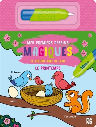 Mes premiers dessins magiques : Le printemps | 