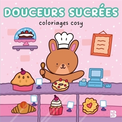 Coloriages cosy : Douceurs sucrées | 