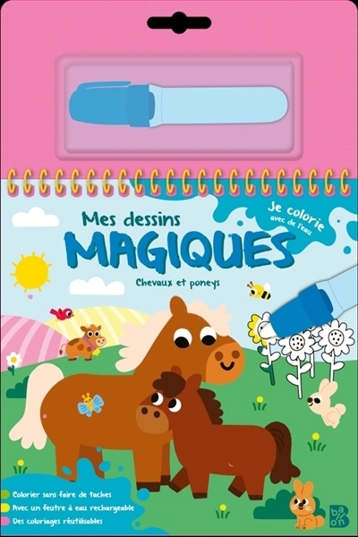 Mes dessins magiques : Chevaux magiques | Fleury, Marine