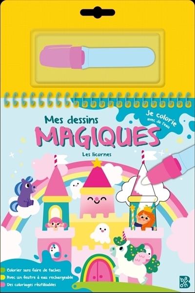 Mes dessins magiques : Les licornes | Fleury, Marine