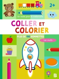 Coller et colorier : Les mots | 