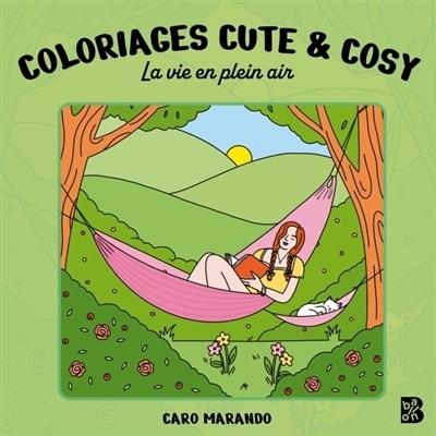 Coloriages cute & cosy : La vie en plein air | 