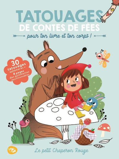 Tatouages de contes de fées : pour ton livre et ton corps ! - Le Petit Chaperon rouge | 