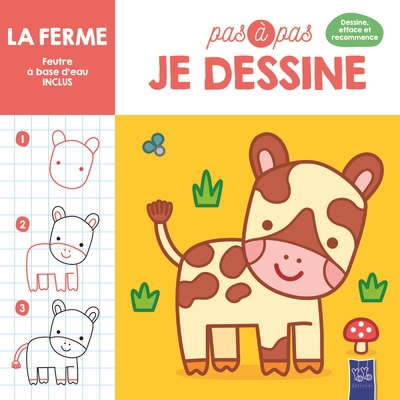 Pas à pas, je dessine - La ferme | 