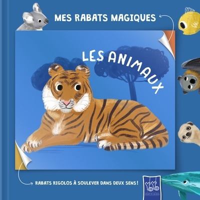 animaux : rabats rigolos à soulever dans deux sens ! (Les) | Simeone, Anna (Illustrateur)