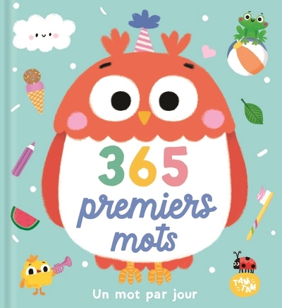 365 premiers mots : un mot par jour | Golubeva, Evgenia (Illustrateur)