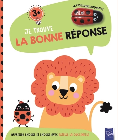 Le lion : apprends encore et encore avec Estelle la coccinelle  | 