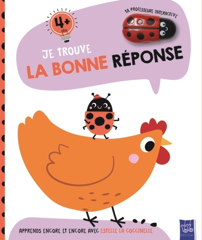 La poule : apprends encore et encore avec Estelle la coccinelle  | 