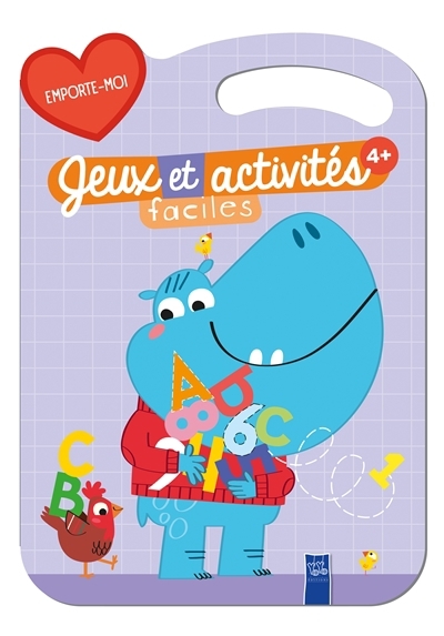 Jeux et activités faciles 4+ : hippopotame | 