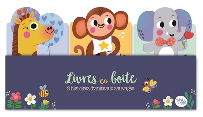 3 histoires d'animaux sauvages | Hajdu, Edit (Illustrateur)