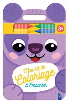 Chien : mon kit de coloriage à emporter, 3+ | 