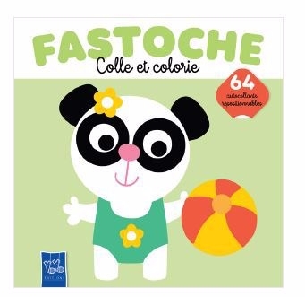Fastoche : colle et colorie : le panda | 