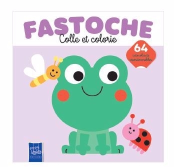 Fastoche : colle et colorie : la grenouille | 