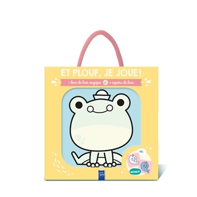 La grenouille : 1 livre de bain magique et 5 copains de bain | 