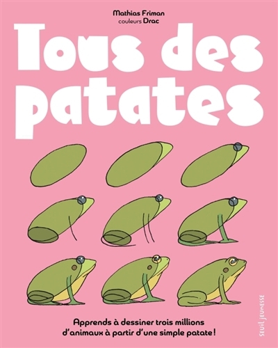 Tous des patates : le seul livre au monde pour apprendre à dessiner en s'amusant trois millions d'animaux et des patates | Friman, Mathias (Auteur)