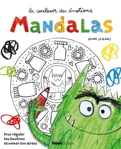 Mandalas avec le monstre des couleurs | Llenas, Anna (Auteur)
