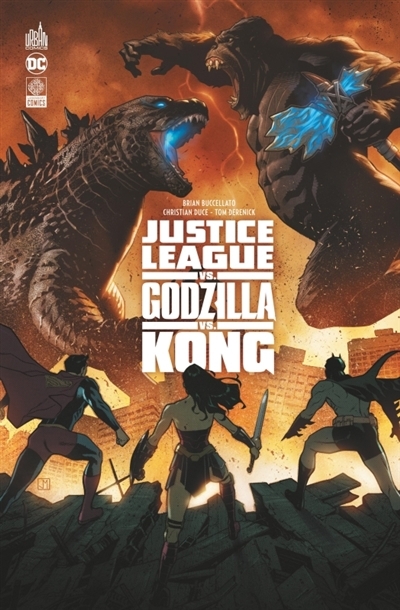 Justice league vs Godzilla vs Kong | Buccellato, Brian (Auteur) | Duce, Christian (Illustrateur) | Derenick, Tom (Illustrateur)