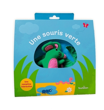 Une souris verte : une comptine interactive | Sanchis, Lisa (Auteur)