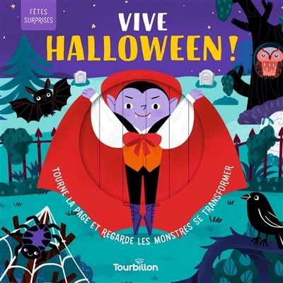 Vive Halloween ! : tourne la page et regarde les monstres se transformer | Stone, Harriet (Auteur) | Medeiros, Giovana (Illustrateur)
