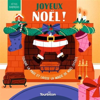 Joyeux Noël ! : tourne la page et laisse la magie de Noël opérer | Stone, Harriet (Auteur) | Medeiros, Giovana (Illustrateur)