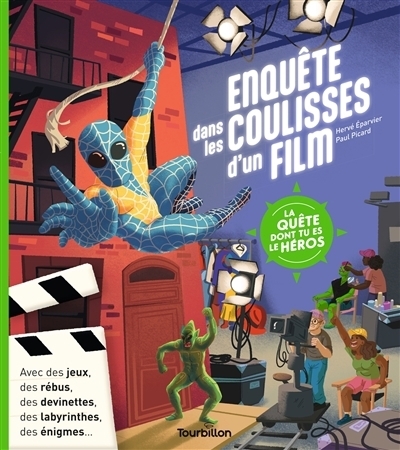 Enquête dans les coulisses d'un film | Eparvier, Hervé (Auteur) | Picard, Paul (Illustrateur)