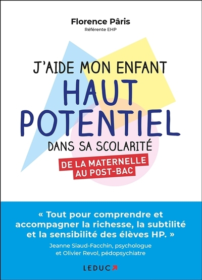 J'aide mon enfant haut potentiel dans sa scolarité | Pâris, Florance