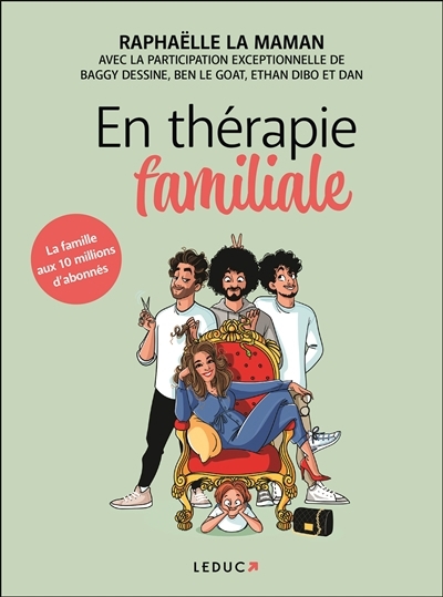 En thérapie familiale | Raphaëlle la maman (Auteur) | Jomard, Nathalie (Illustrateur)