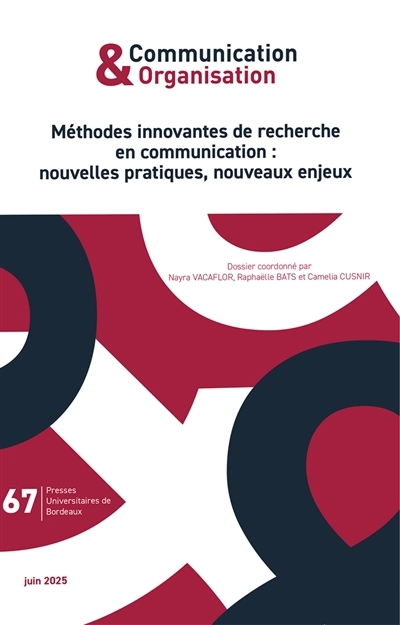 Méthodes innovantes de recherche en communication  | 