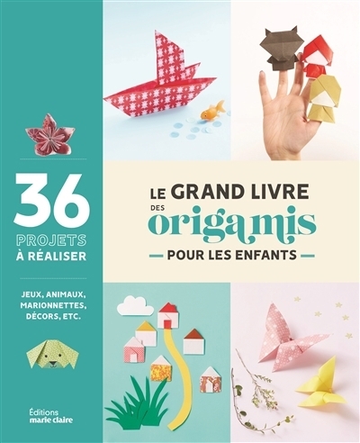 grand livre des origamis pour les enfants (Le) | 