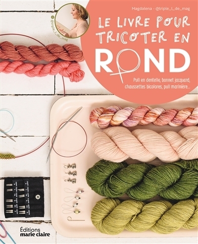 Le livre pour tricoter en rond | Auvinet, Magdalena