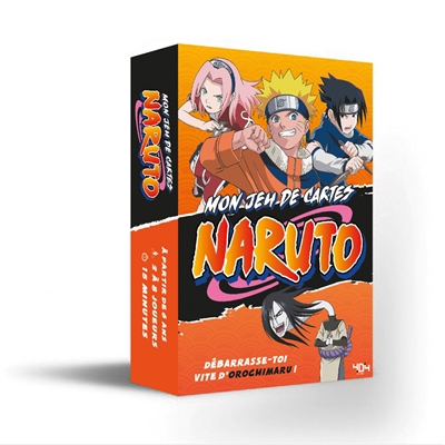 Naruto : mon jeu de cartes : débarrasse-toi vite d'Orochimaru ! | Enfants 5–9 ans 