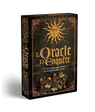 L'Oracle d'enquête : Un oracle unique pour résoudre une un jeu d'enquête occulte | Iger, Emmanuelle (Auteur) | Mahieu, Stéphanie (Illustrateur)