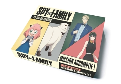 Le jeu de société Spy x Family : Mission accomplie ! | Enfants 9-12 ans 