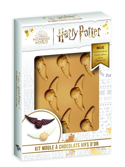 Harry Potter : kit moule à chocolats vifs d'or | 